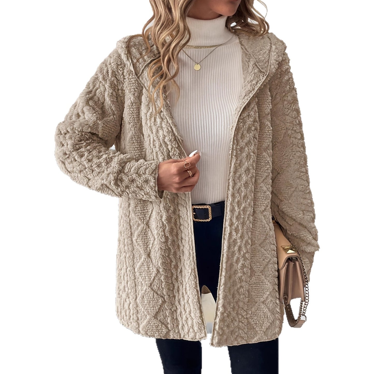 Veste UrbanDuo™ – Sweat zippé à capuche uni pour femme