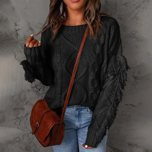 EssenceRonde™ – Pull Tricot à Col-Rond1