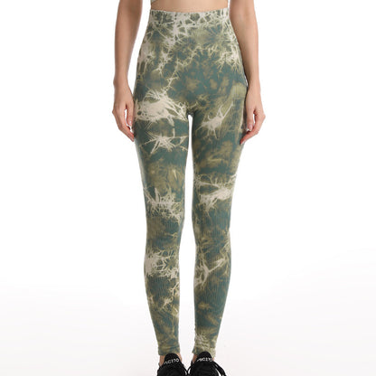 Legging Tie Dye Flex™ – Legging Femme Push-Up Seamless Motif Tie-Dye