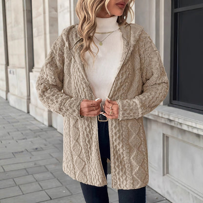 Veste UrbanDuo™ – Sweat zippé à capuche uni pour femme
