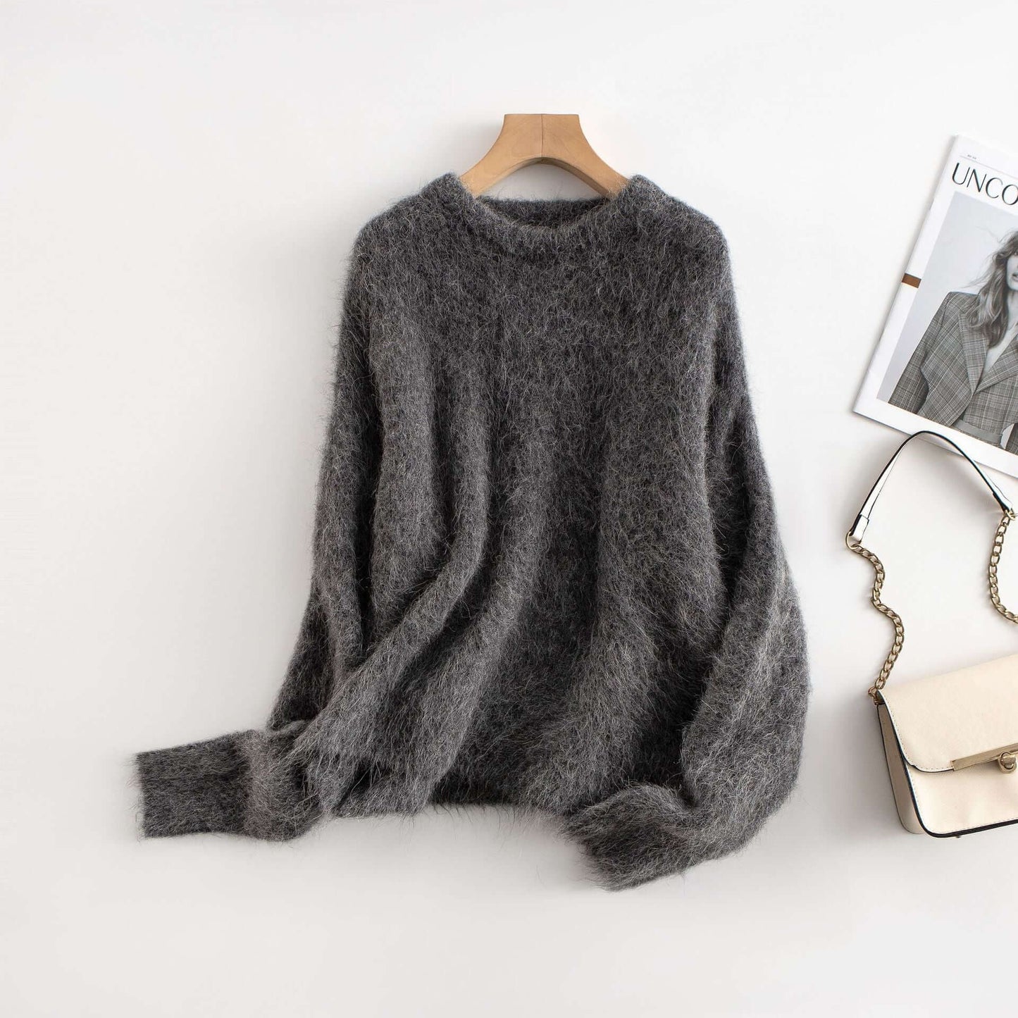  Vera™ – Maille Lâche Tricot Automne/Hiver  Café fonço 2